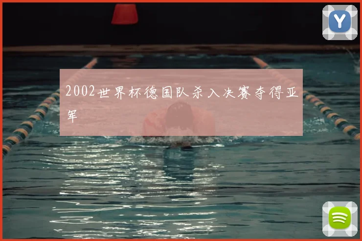 2002世界杯德国队杀入决赛夺得亚军