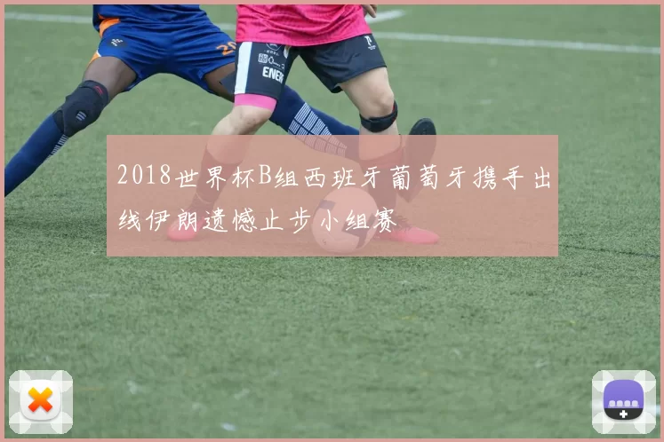 2018世界杯B组西班牙葡萄牙携手出线伊朗遗憾止步小组赛